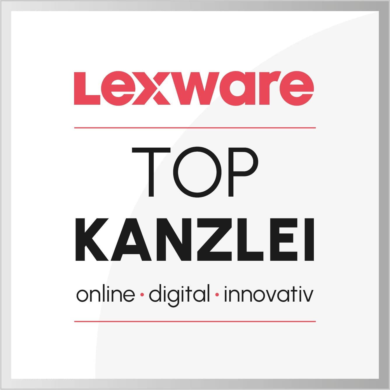 Seal: Lexware TOP practice.